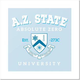 Absolute Zero State University Posters and Art